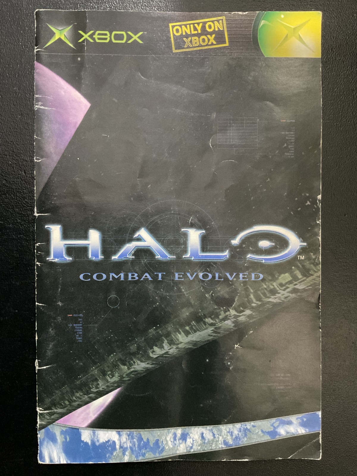 Halo Combat Evolved Microsoft XBOX Instruction Manual Only