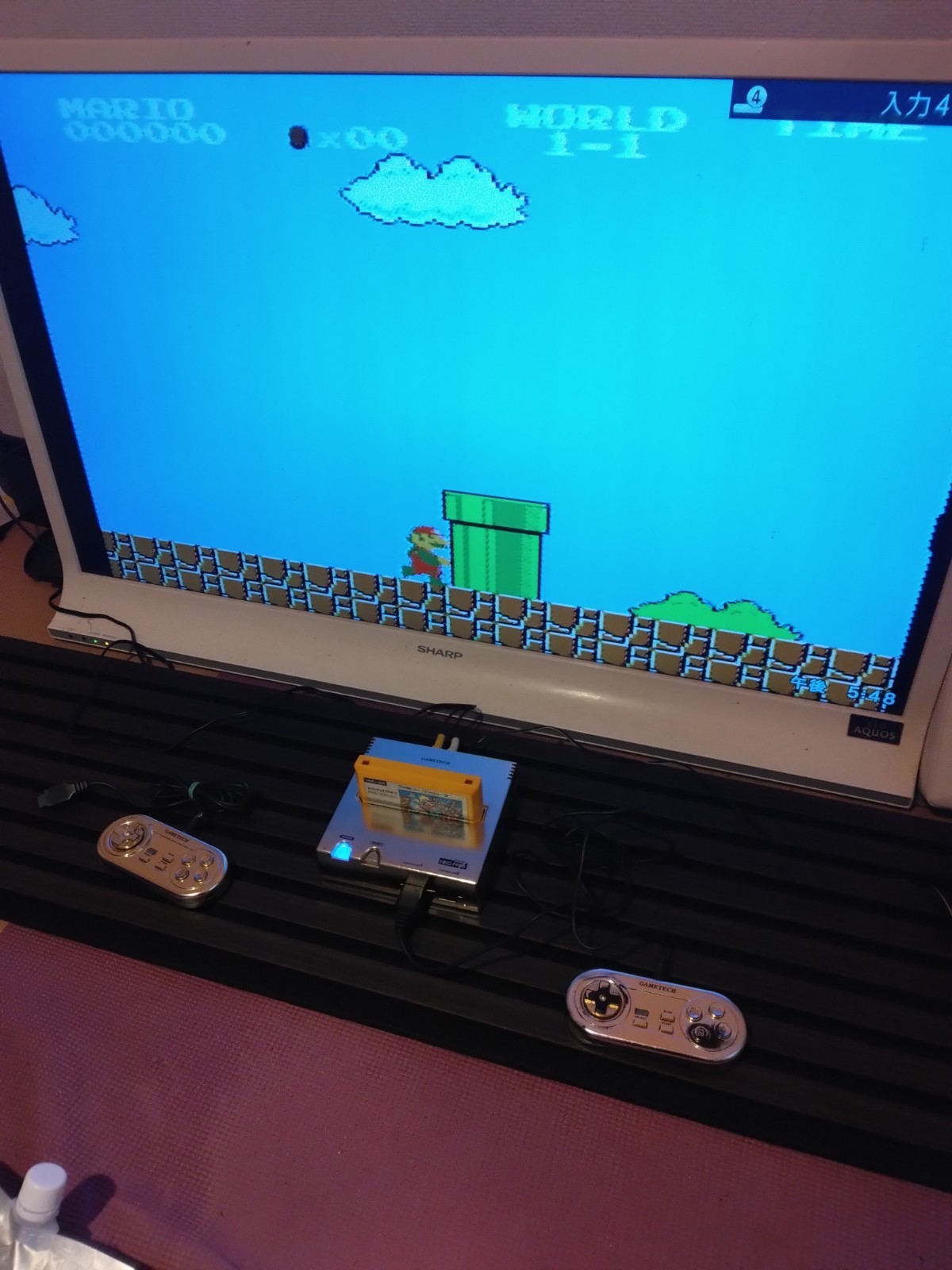 Nintendo Famicom FC 5 Game Lot Cute Kawaii Retro Pop Mario Pac Man Clu Clu Clean