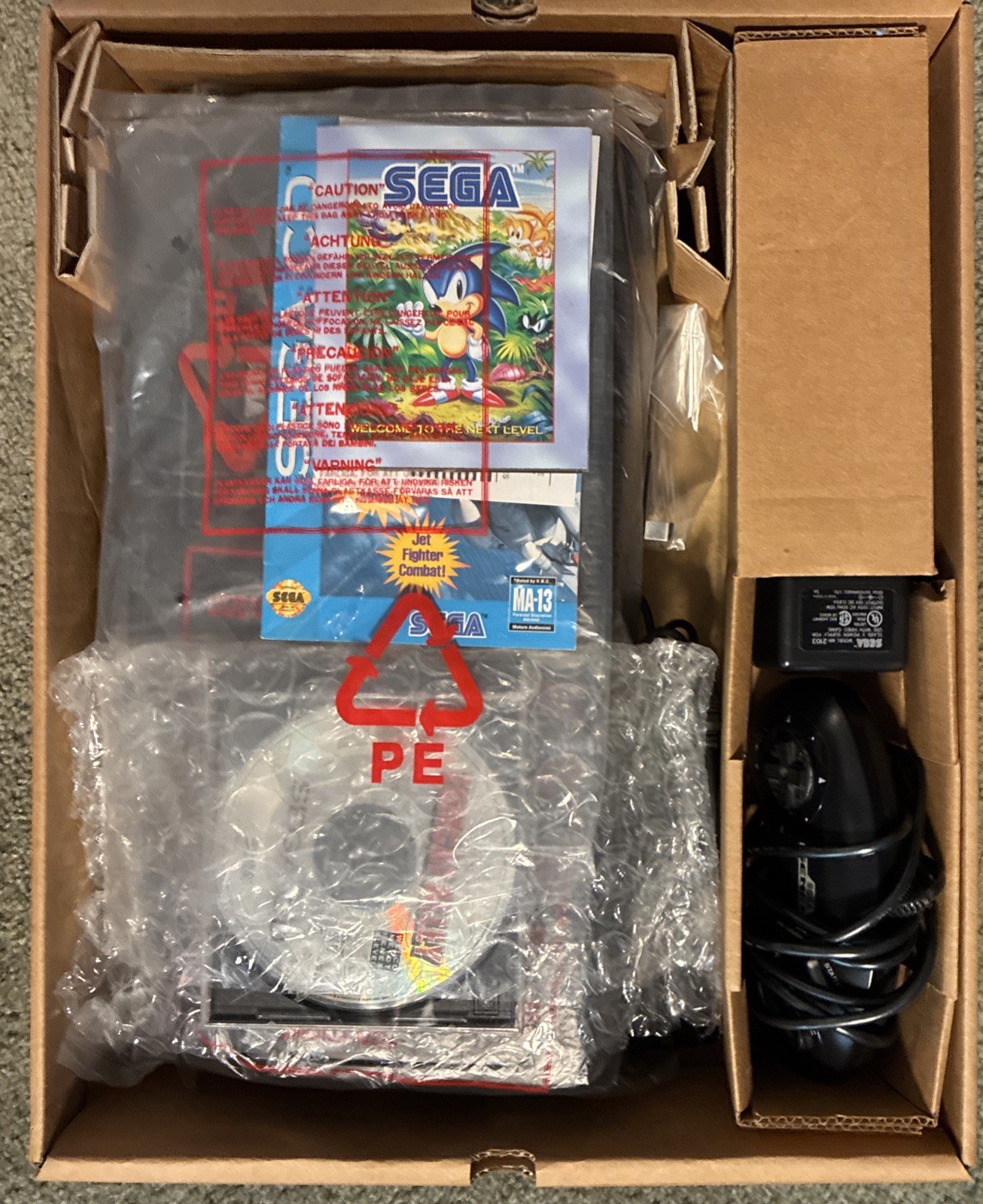Sega CD Action System Sega Console – Tomcat Alley Bundle – Model 2 Boxed *READ*