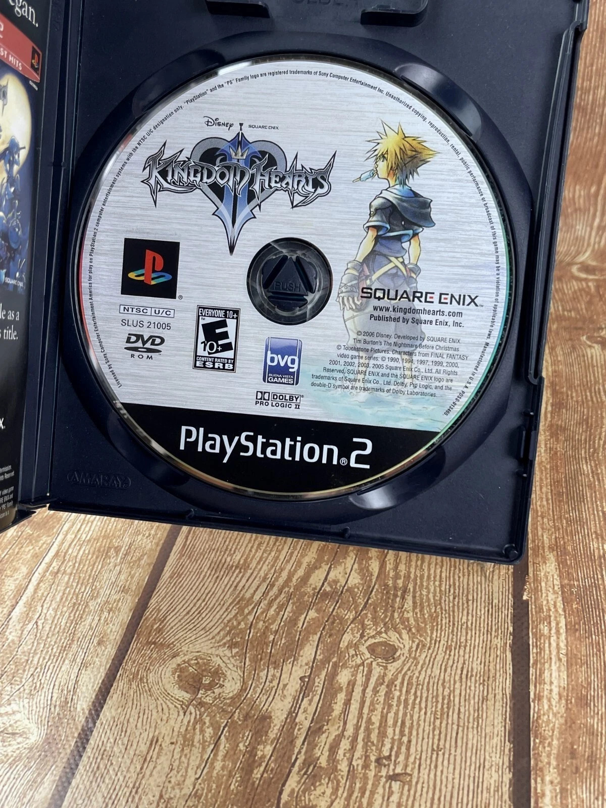 Share Play Station 2 Kingdom Hearts 2 Disney Square Enix PS2