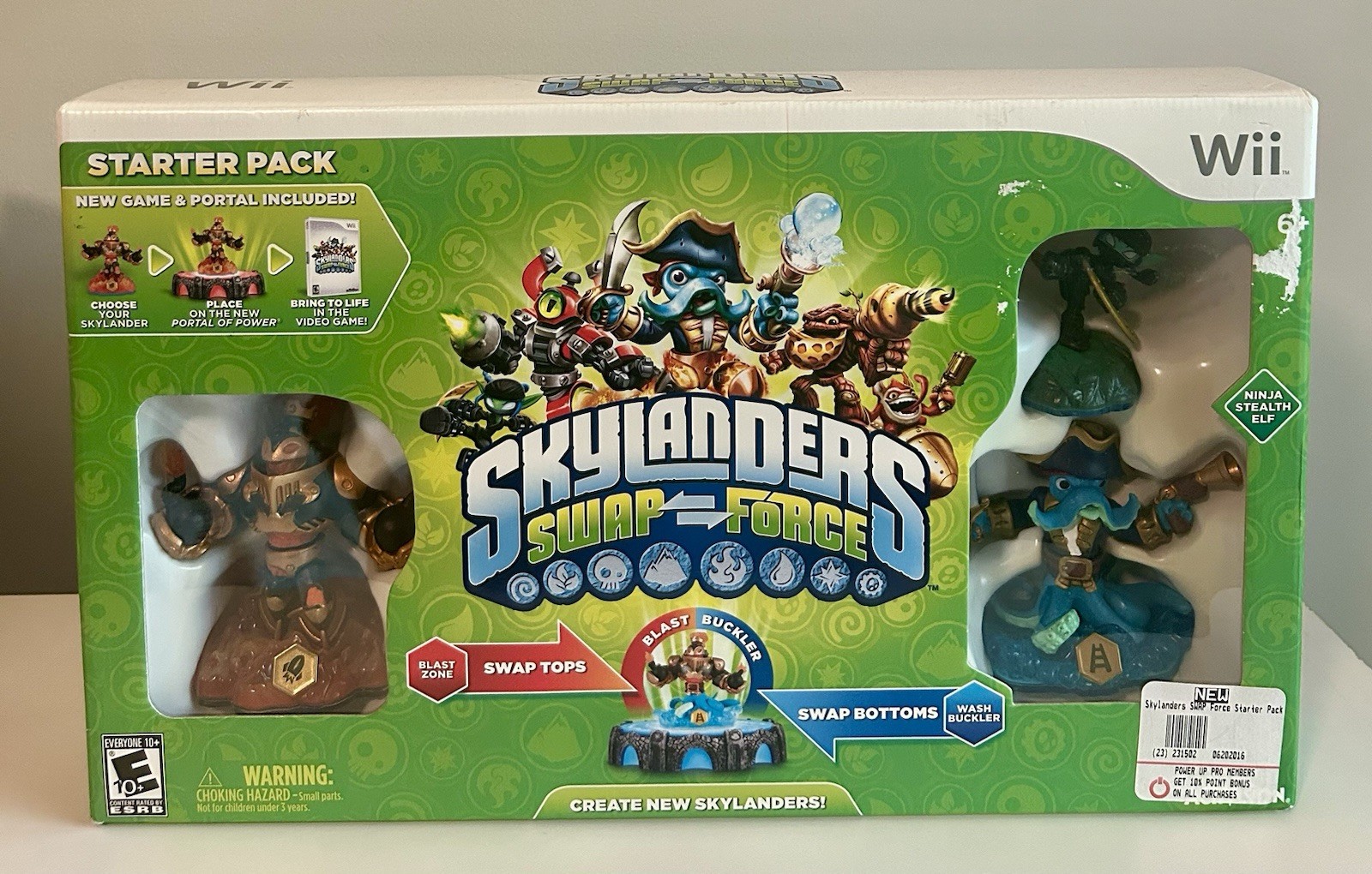 Skylanders: 2013 Swap 🔄 Force – Starter Pack – Wii – BNIFSP