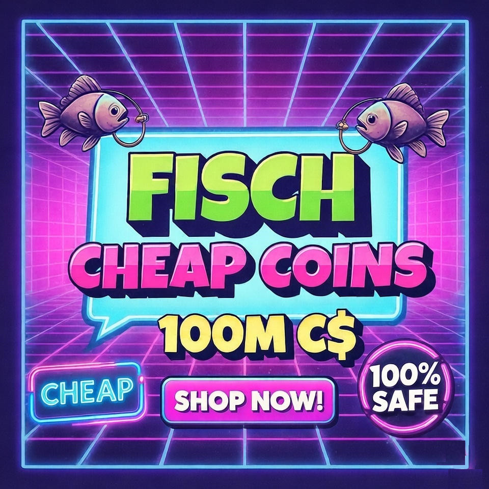 FISCH 100,000,000 C$ Coins 100M CHEAP VIA INGAME TRADE
