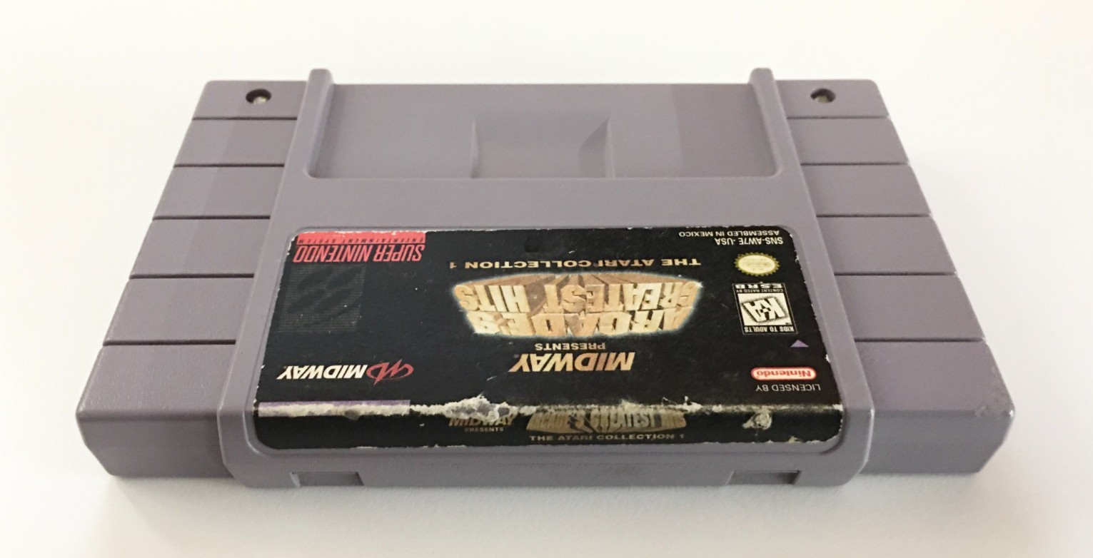 Midway Arcade’s Greatest Hits (Super Nintendo, 1996) SNES – Cartridge – Tested