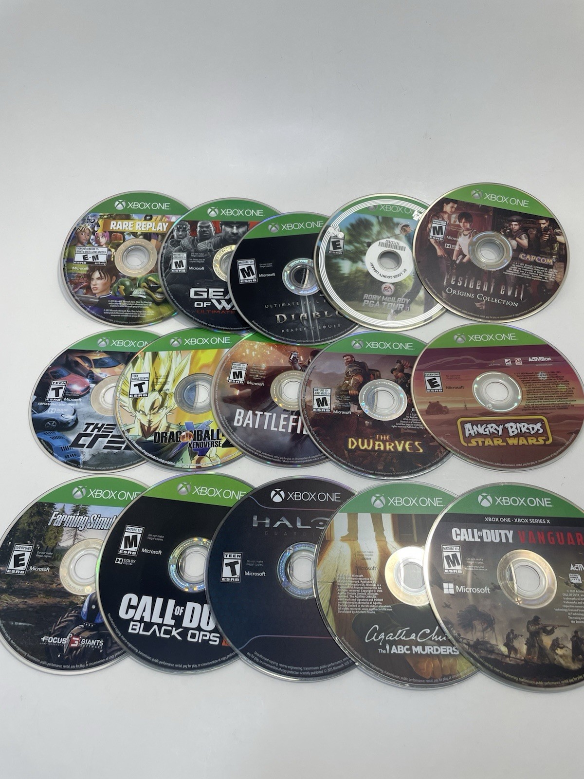 Microsoft Xbox One Game Lot Of 49 Untested Condition Varies