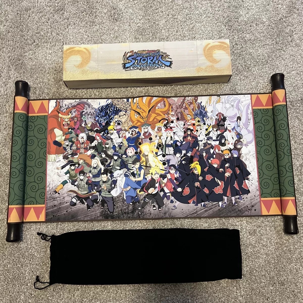 Naruto X Boruto Ultimate Ninja Storm Connections Collectible Art Scroll Gorgeous