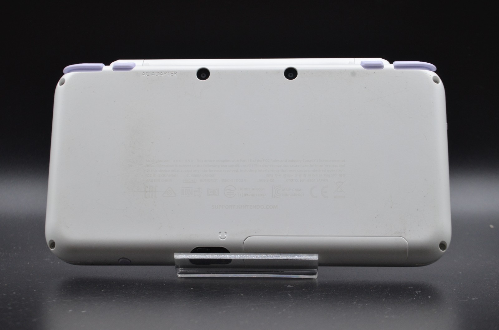 [NEAR MINT] New Nintendo 2DS XL LL White Lavender Console Japanese game 005
