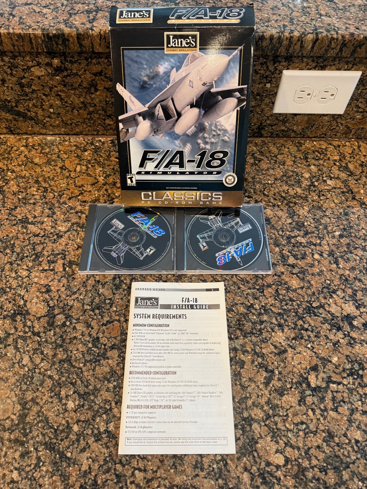 Jane’s Combat Simulations Collection (11 Big Box PC Games) Complete Manuals Maps