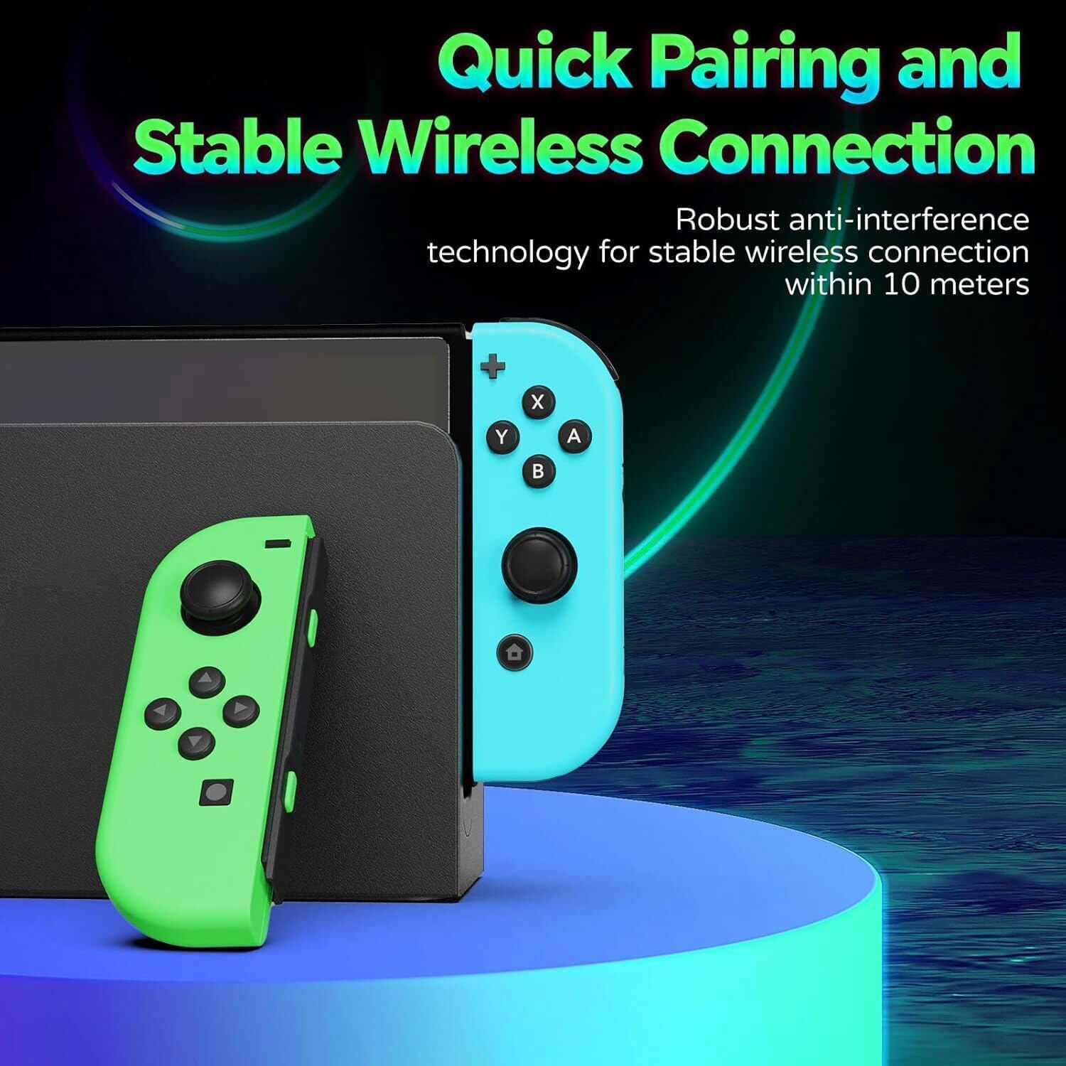 For Nintendo Switch Joy-con-Controller Left w/ Right Wireless Gamepad 1-Pair