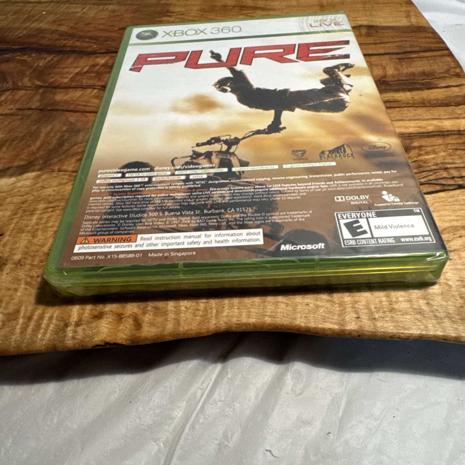 LEGO Batman: The Videogame / Pure (Microsoft Xbox 360, 2009) New
