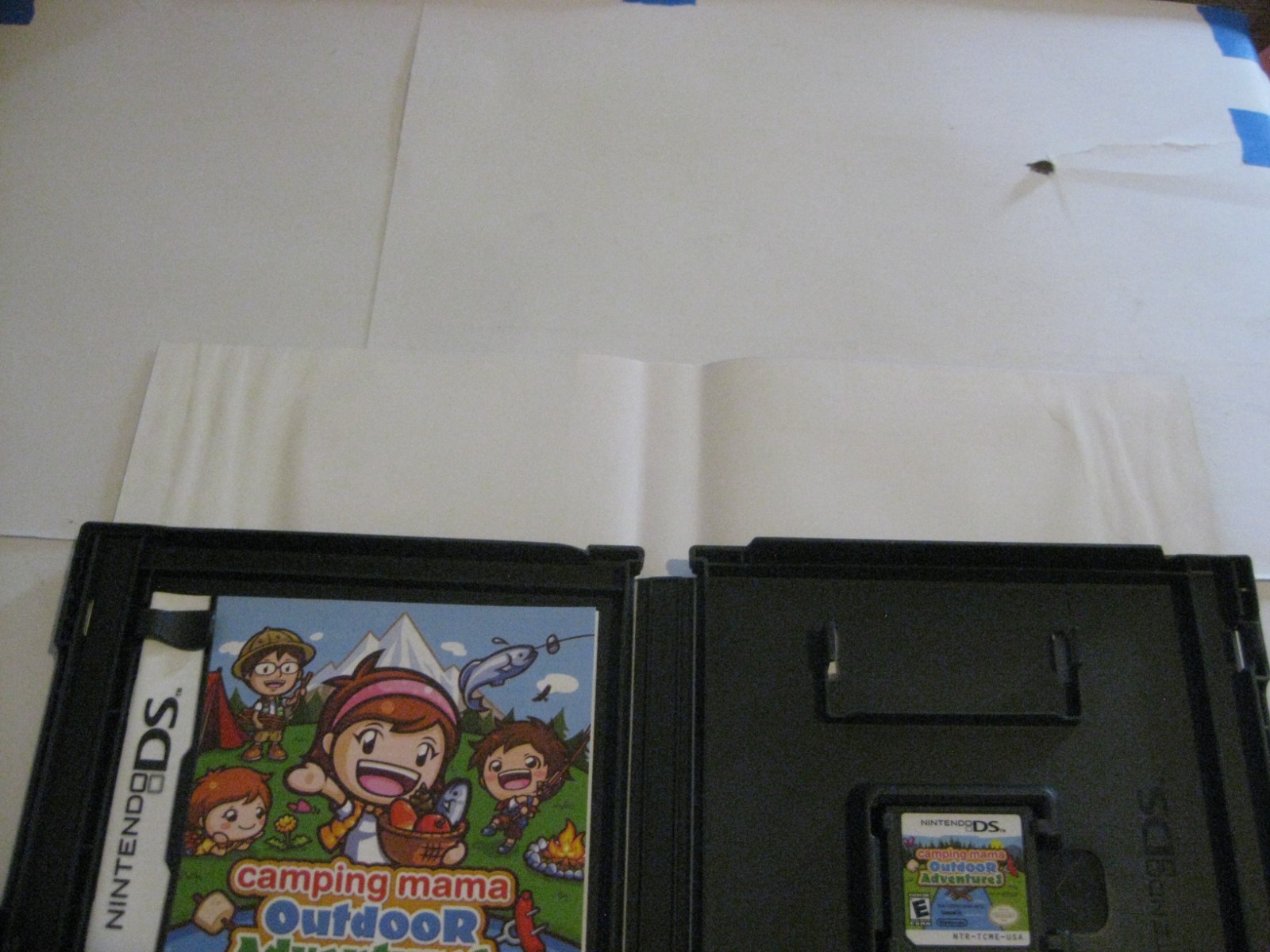 Camping Mama Outdoor Adventures – Nintendo DS, Light Water Damage to Case Art