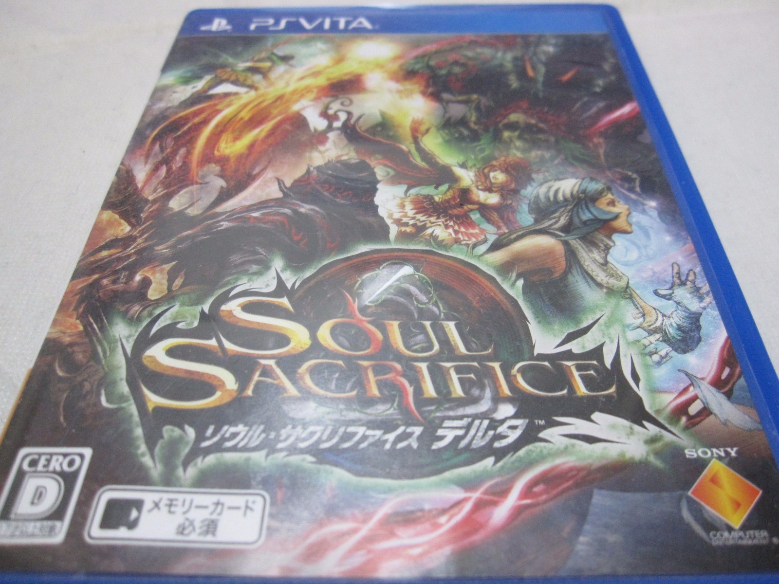7-14 Days to USA Airmail. USED Vita SOUL SACRIFICE DELTA. Japanese Version
