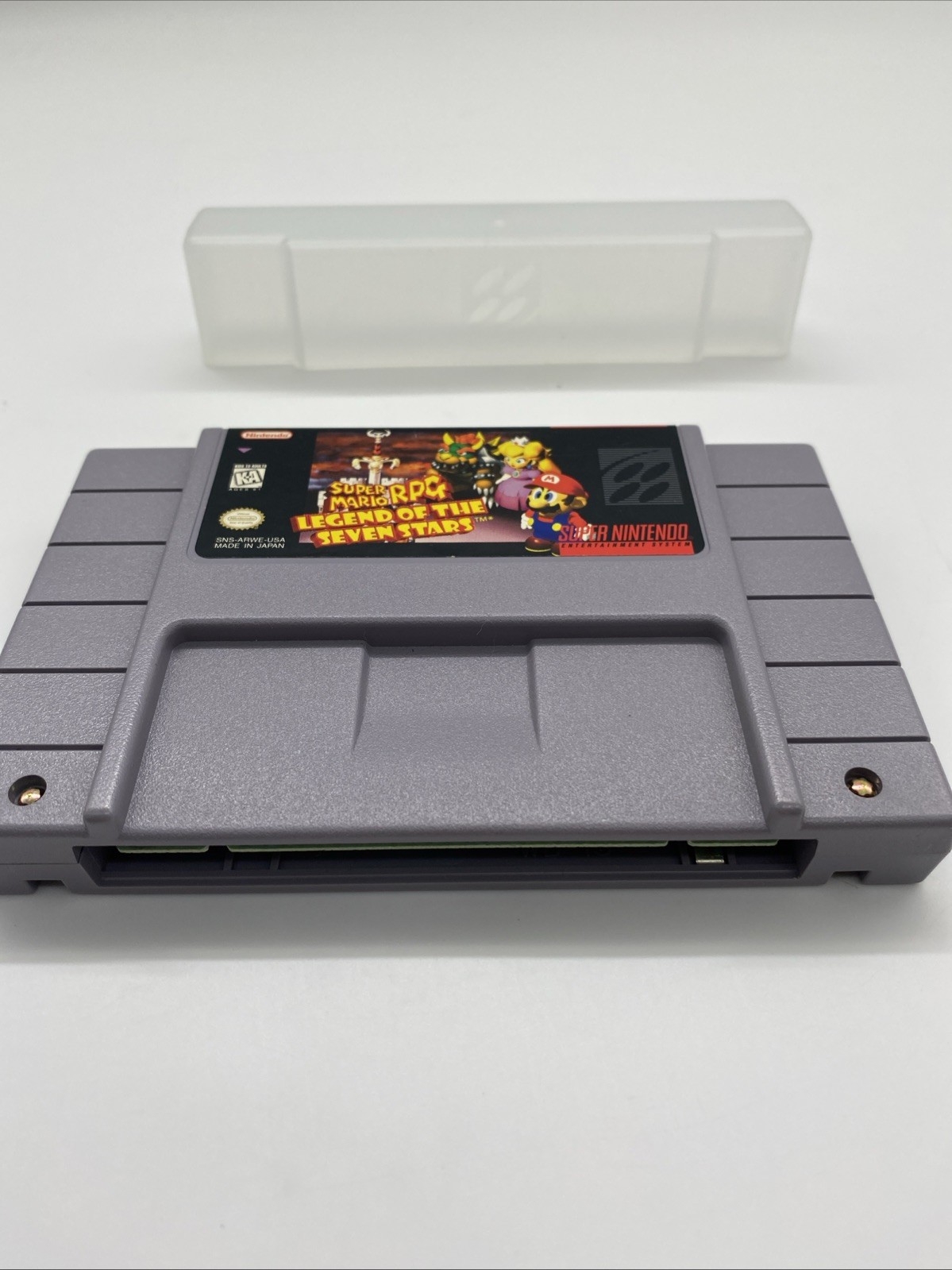 Super Mario RPG: Legend of the Seven Stars (SNES, 1996) Authentic Tested Works