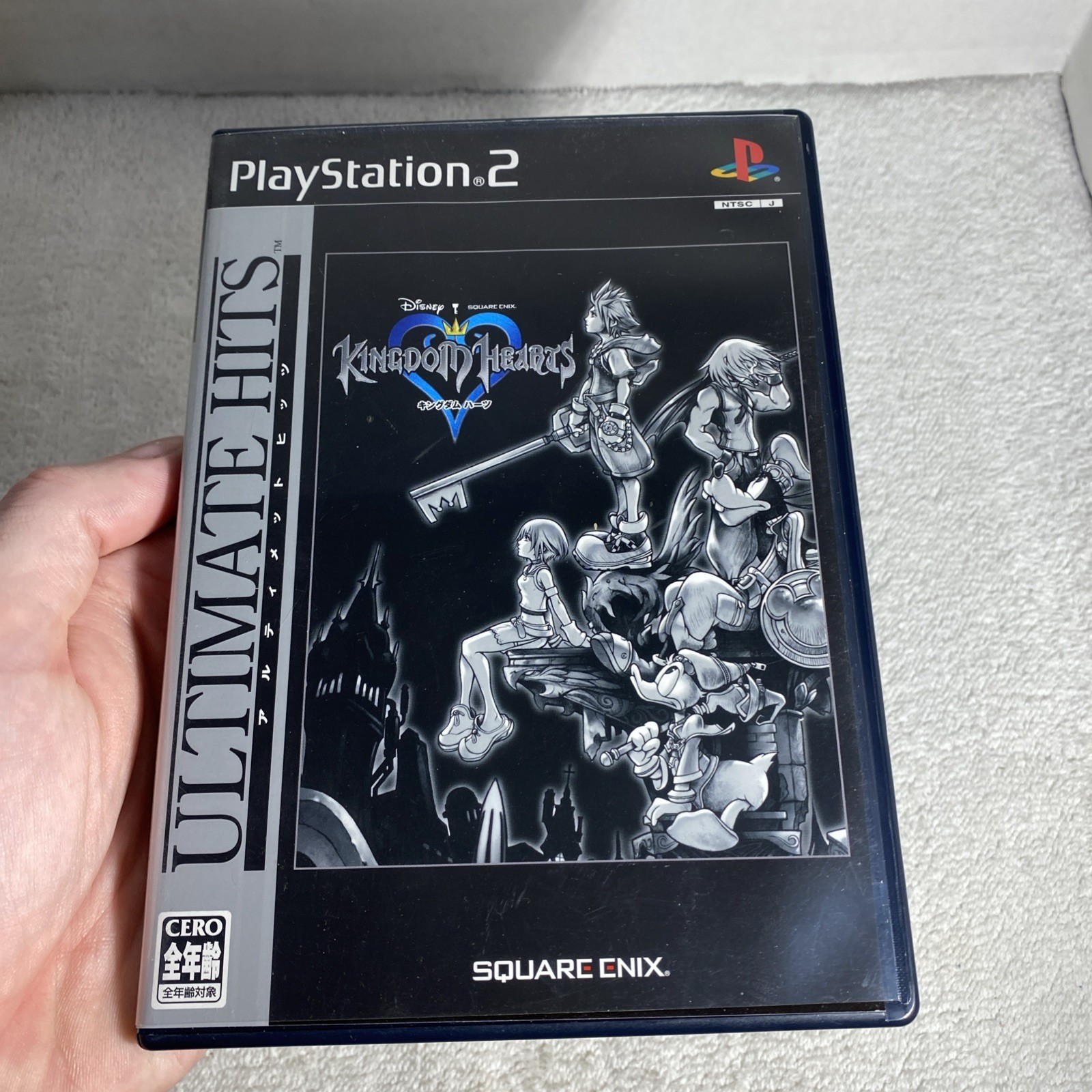 SONY PS2 Kingdom Hearts 1 With Manual NTSC-J Japan Import Region Locked