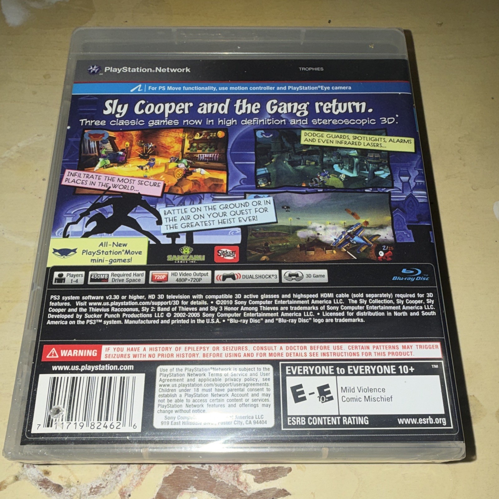 Ratchet & Clank Collection + Sly Cooper Collection PS3 Remastered 3D