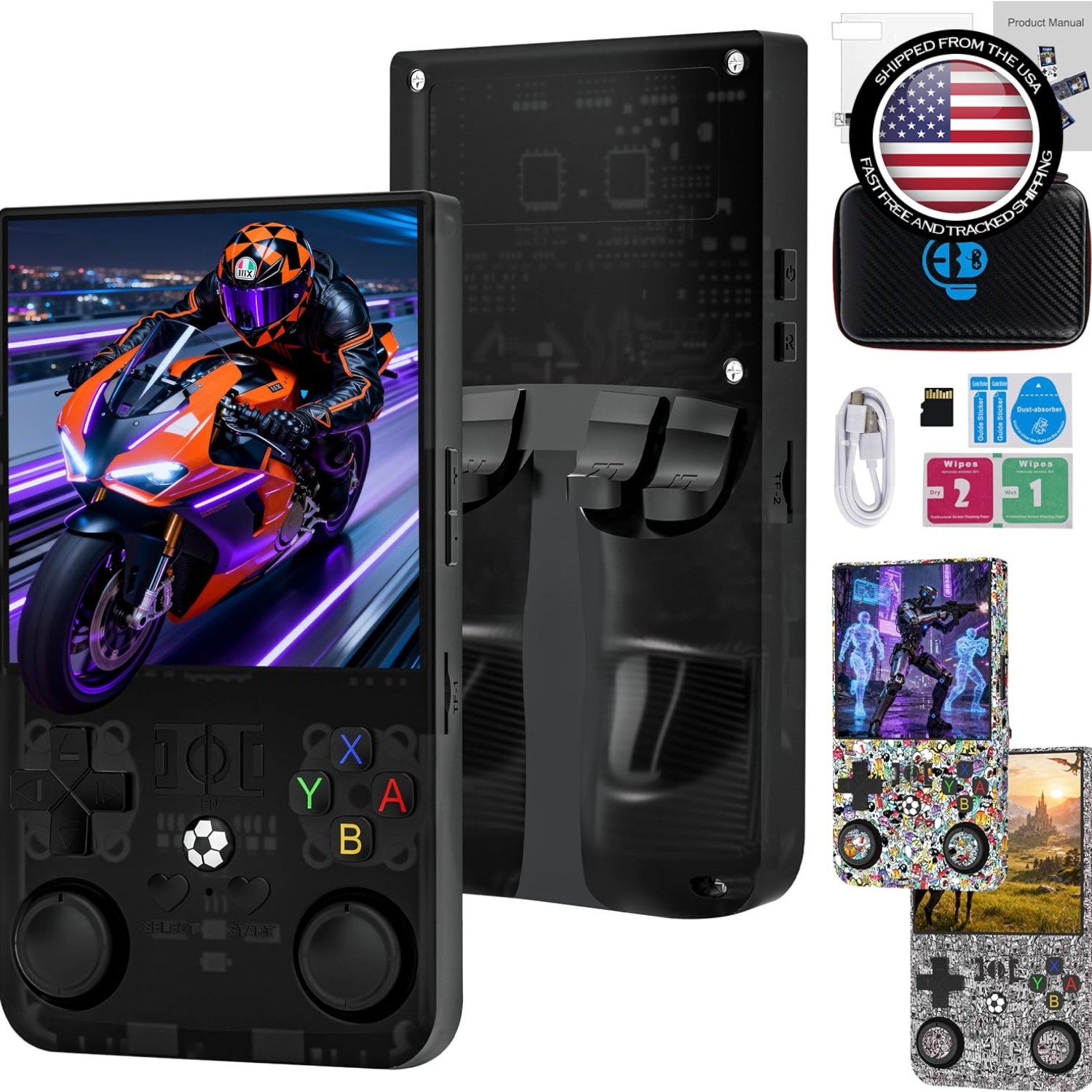 4-Inch R36MAX Retro Gaming Device – 18,000 Preloaded Games for Nostalgia