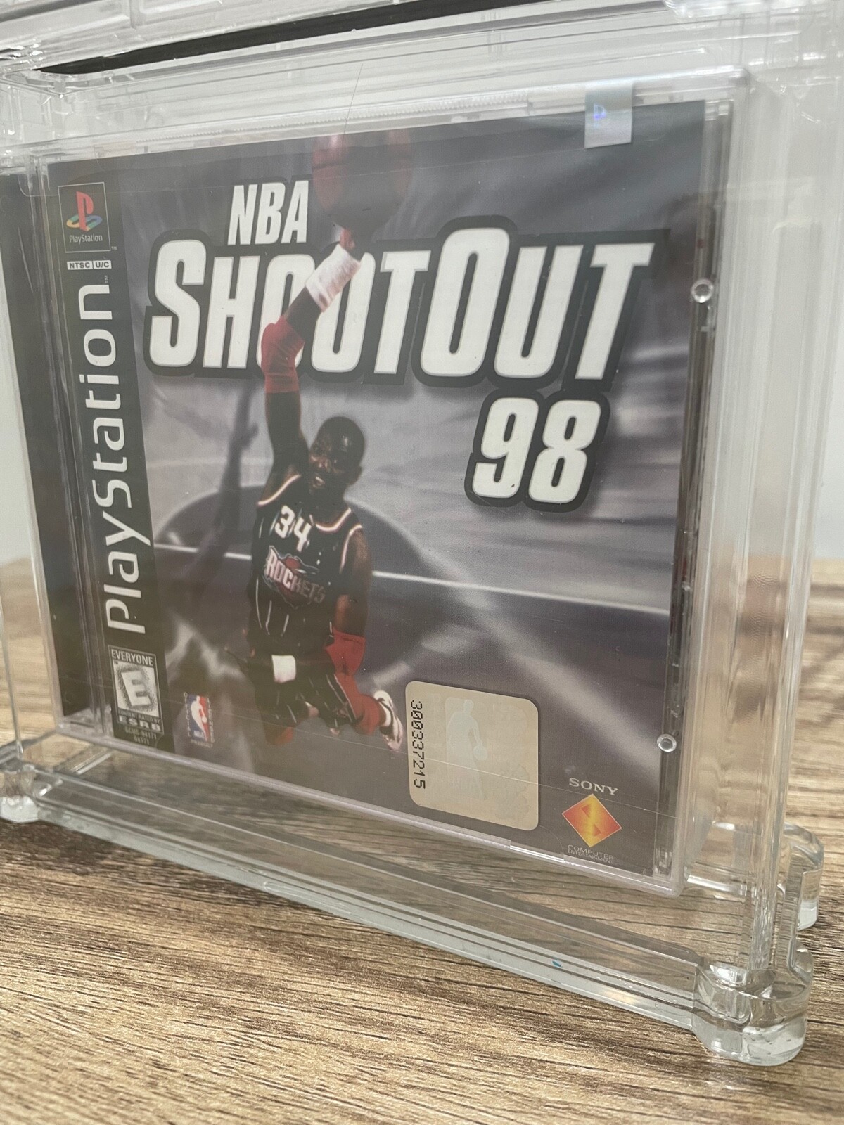 NBA Shootout ’98 Sony Playstation Factory Sealed Video Game Wata 8.5 Graded 1998
