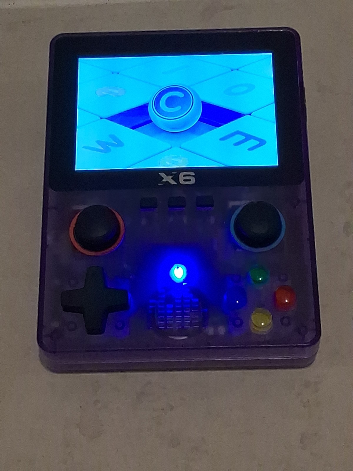 X6 Handheld Game Console Black TV DC Music Movie E-book Photo Game Recording