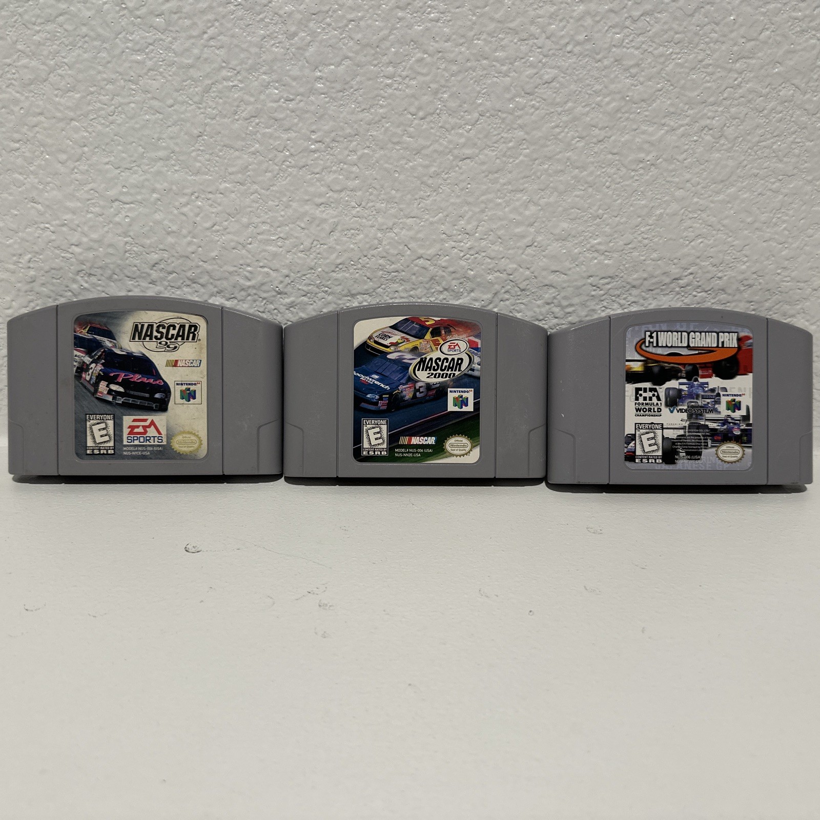 NASCAR 99, NASCAR 2000,f1