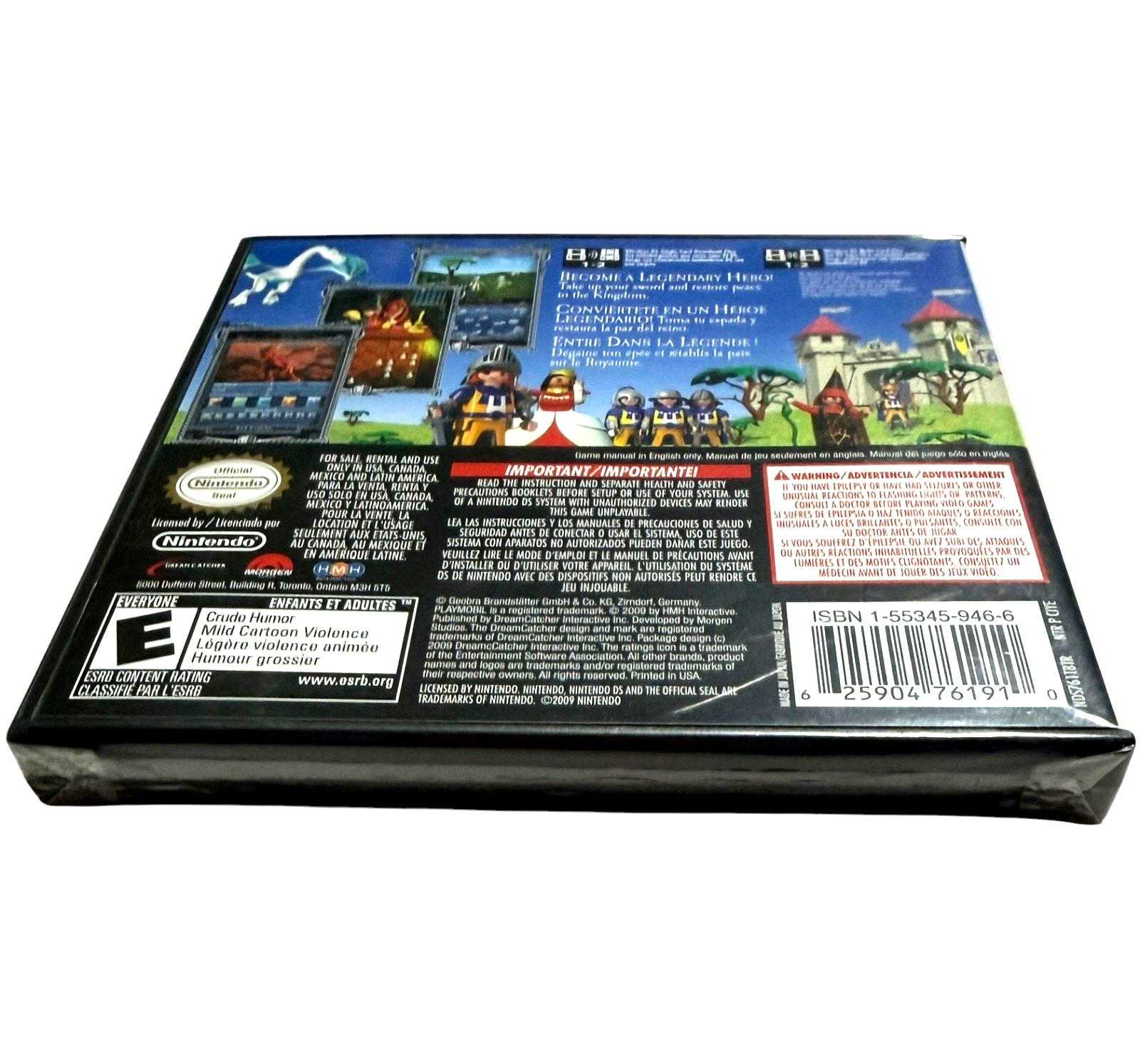 Nintendo DS Playmobil Interactive KNIGHTS Game Rated E-Everyone NEW Sealed