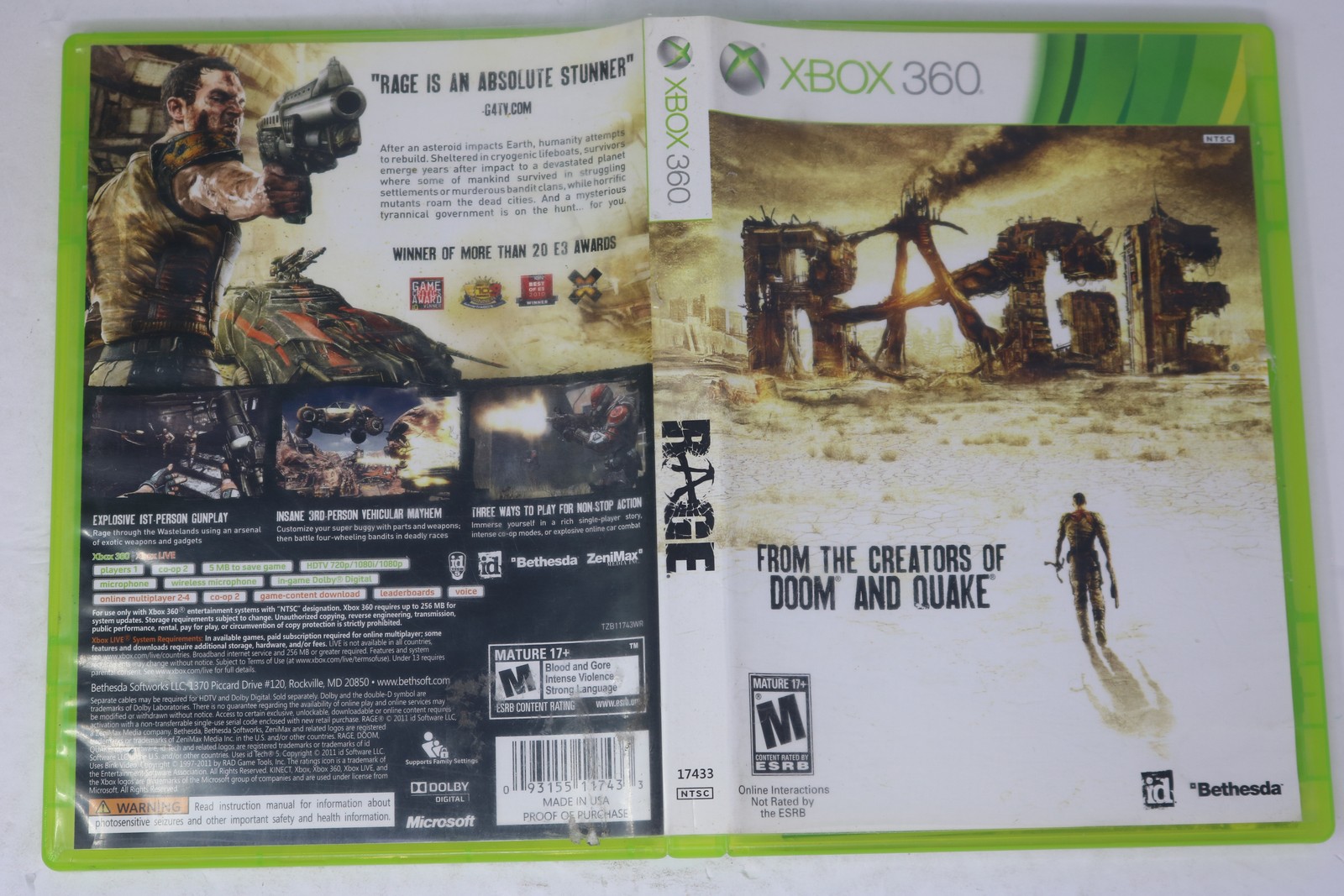 Rage Xbox 360