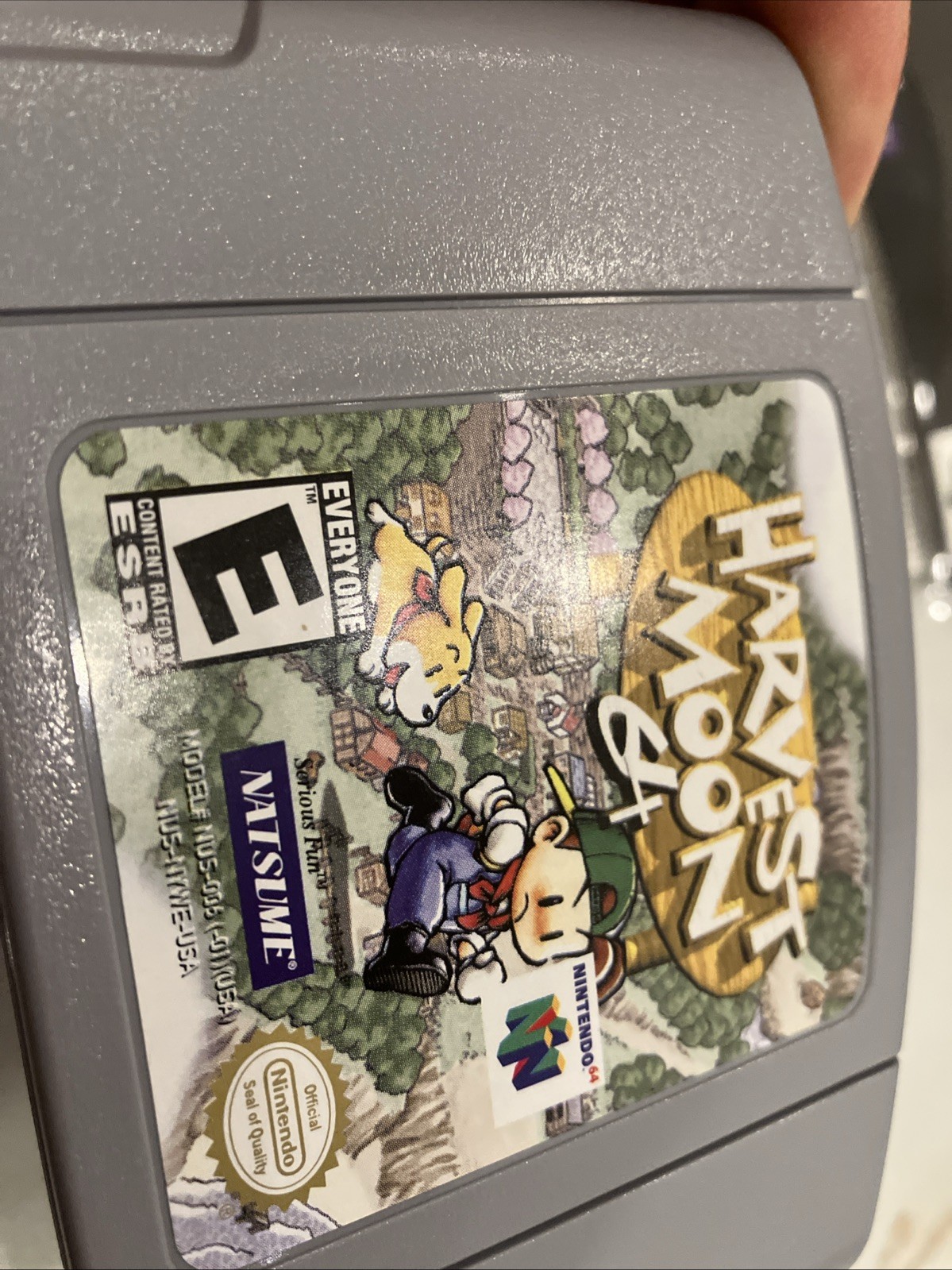 Harvest Moon 64 N64 Authentic CIB Complete W Manual & Registration Card Tested