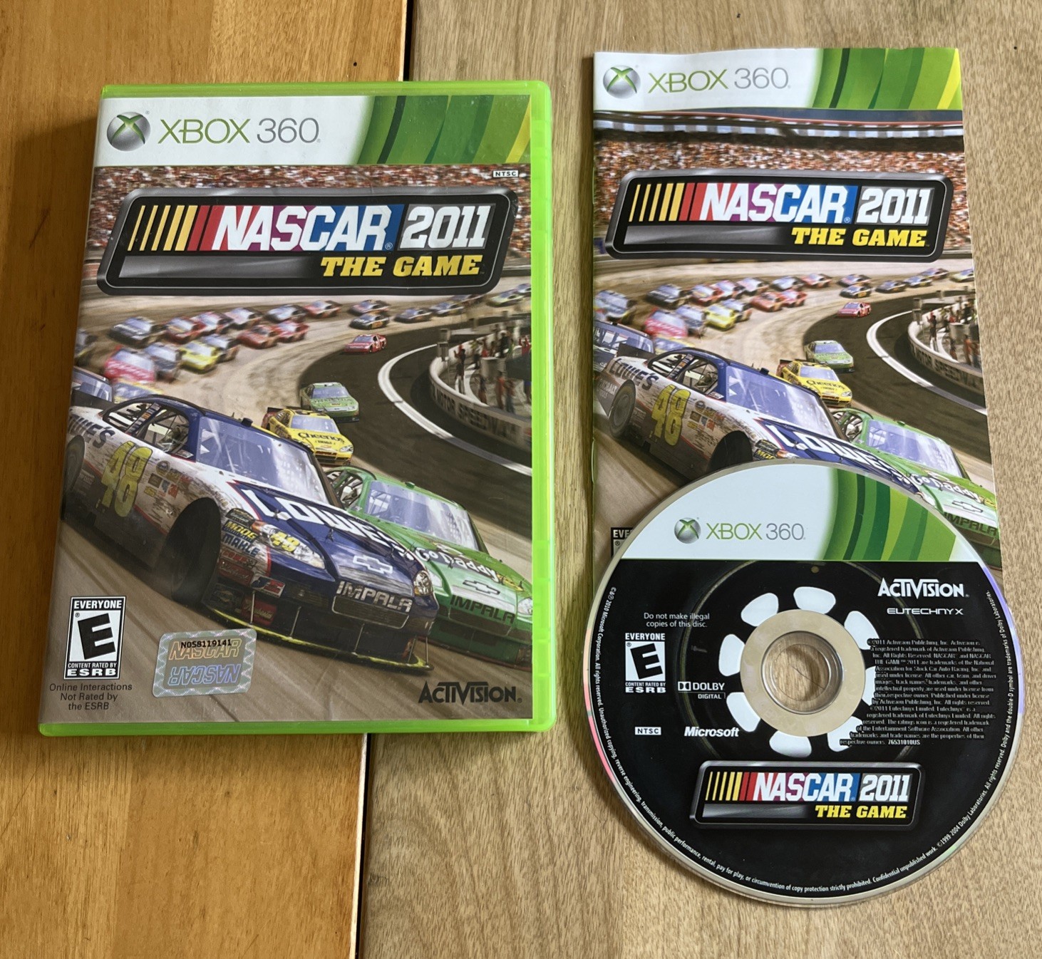 NASCAR The Game 2011 (Microsoft Xbox 360, 2011), CIB, Tested and Working