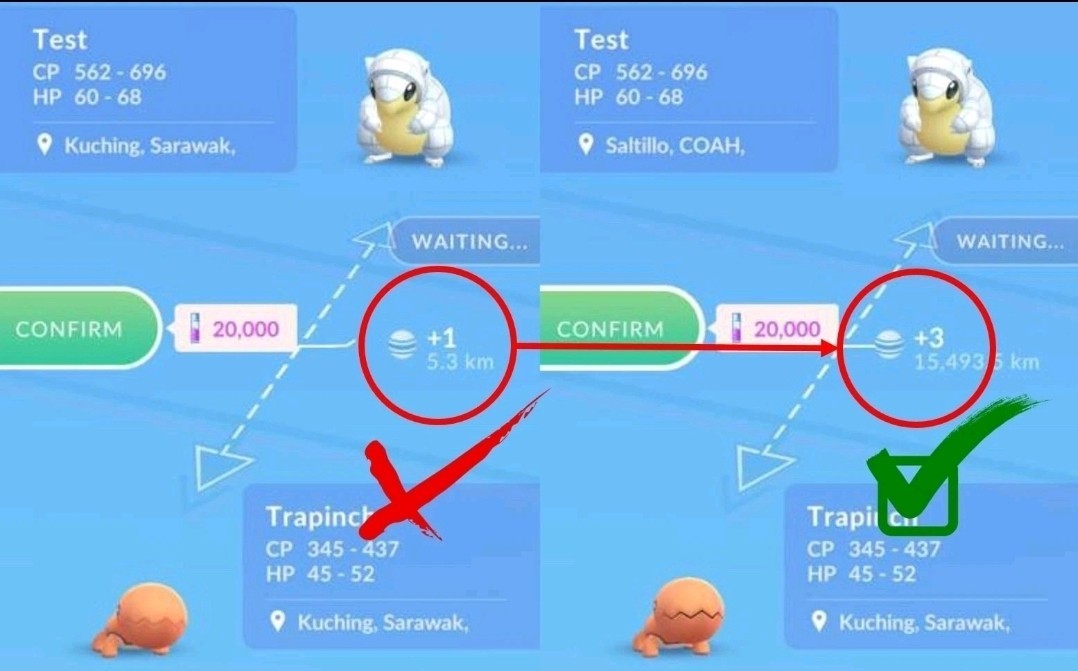 Pokémon Trades GO – 100 Random Trades | Guaranteed Long Distance Toward Medal