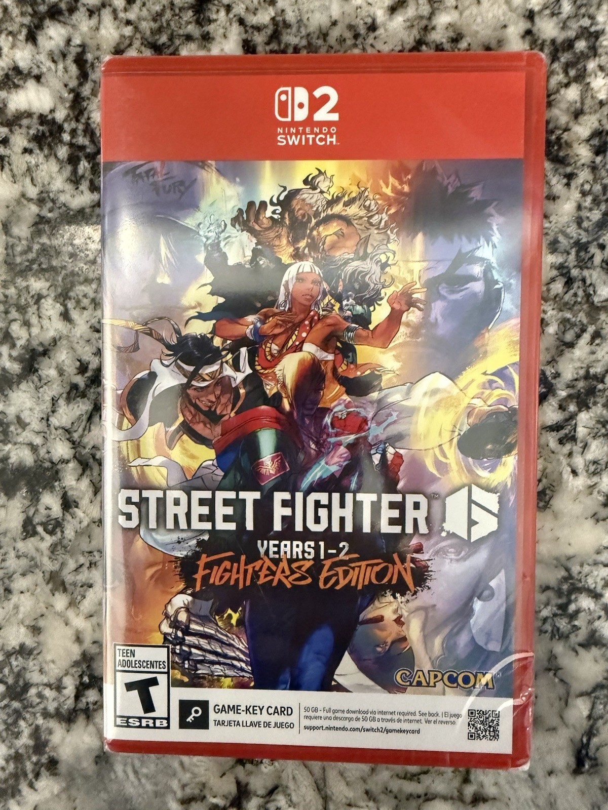 Street Fighter 6 Year 1-2 Fighters Edition Switch 2 NEW/SEALED