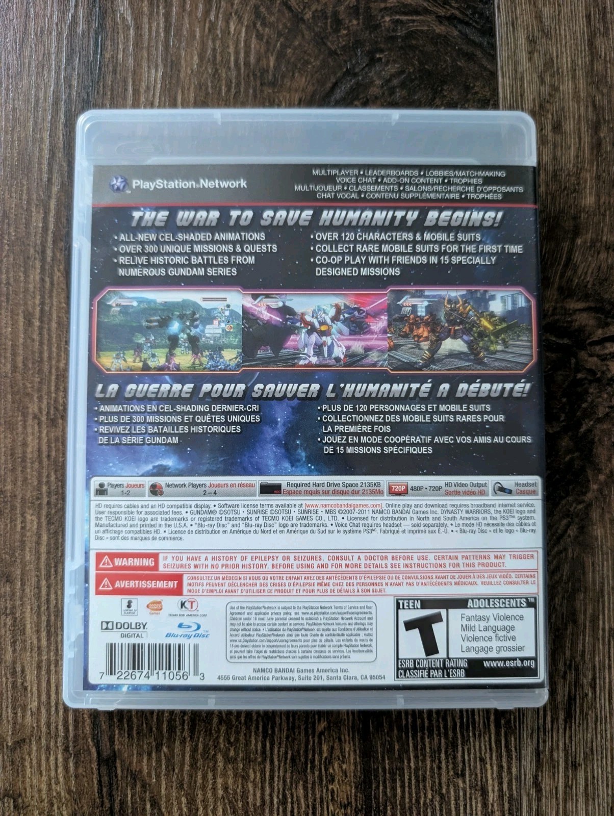 Dynasty Warriors: Gundam 3 – Sony PlayStation 3