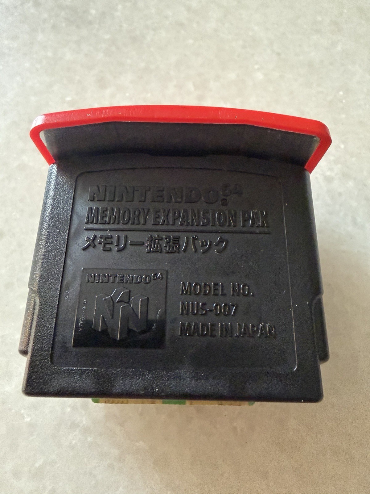 OEM Nintendo 64 N64 Expansion Pak Memory Expansion Pak NUS-007 Authentic