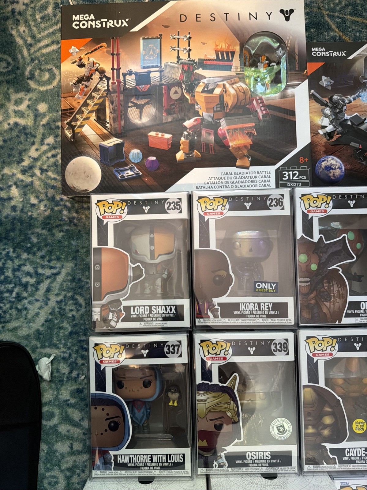 Huge Lot of Destiny Figures, Funko Pops, and more. Bungie, Target,GameStop,BB