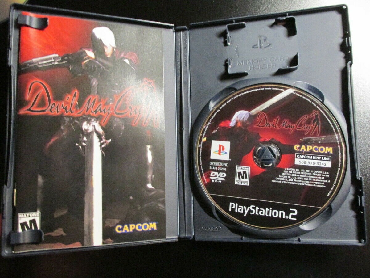 Devil May Cry (SONY PlayStation 2 2002) PS2 COMPLETE NEW PRISTINE CONDITION MINT