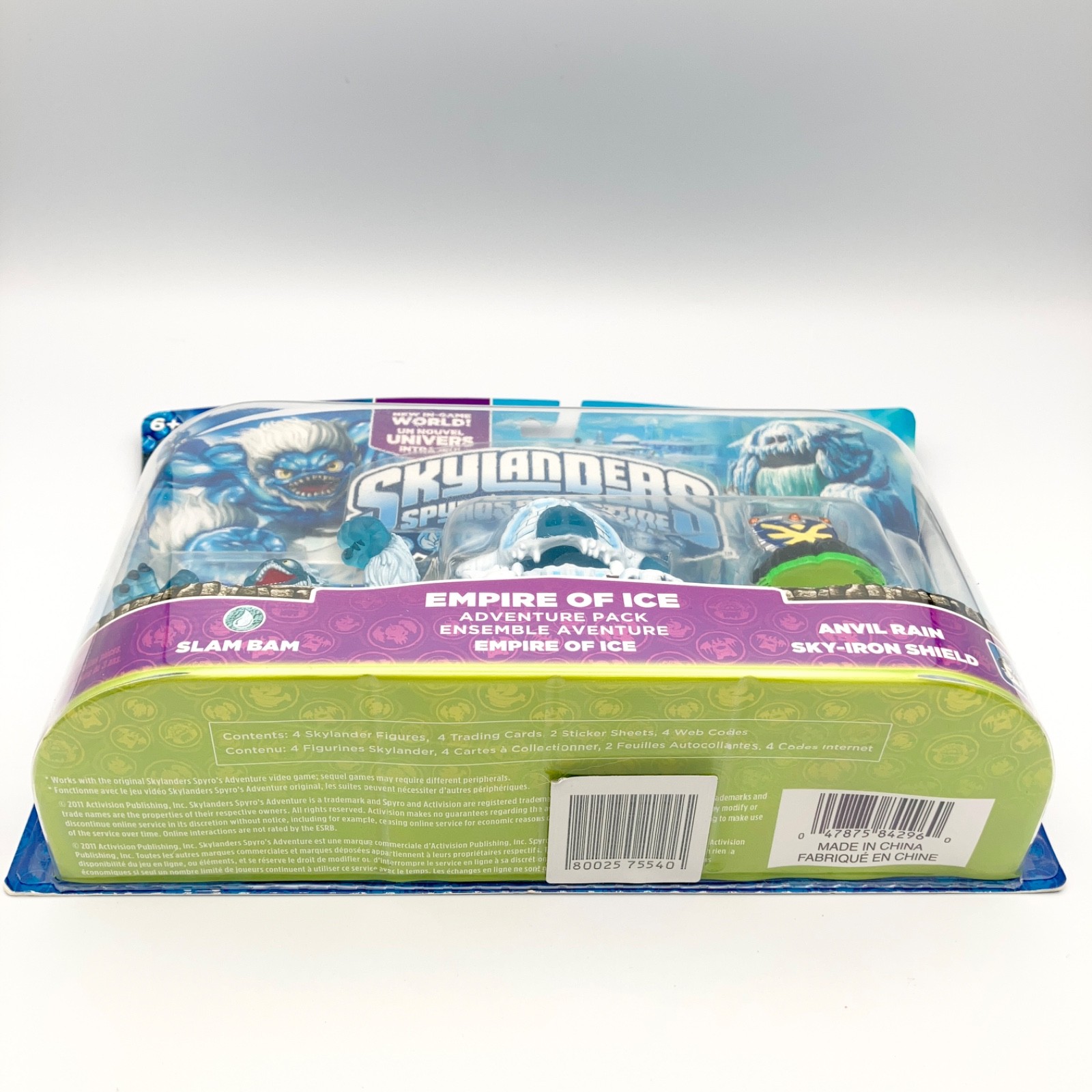 Skylanders Spyros Adventure Empire of Ice Adventure Pack Slam Bam NEW