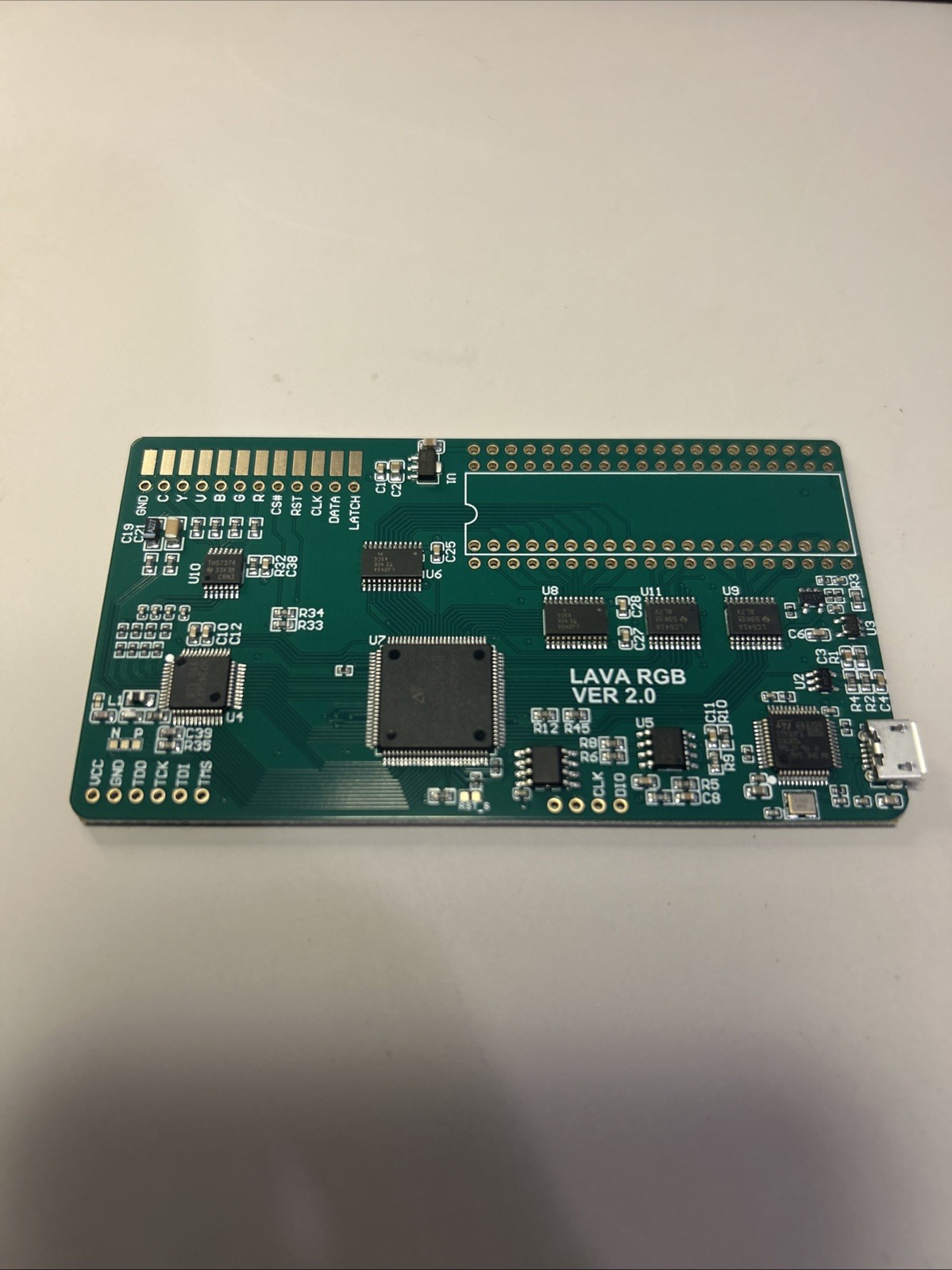 New-Lava RGB 2.0 Kit For AV Famicom Console For RGBS/ S-Video Output New Board