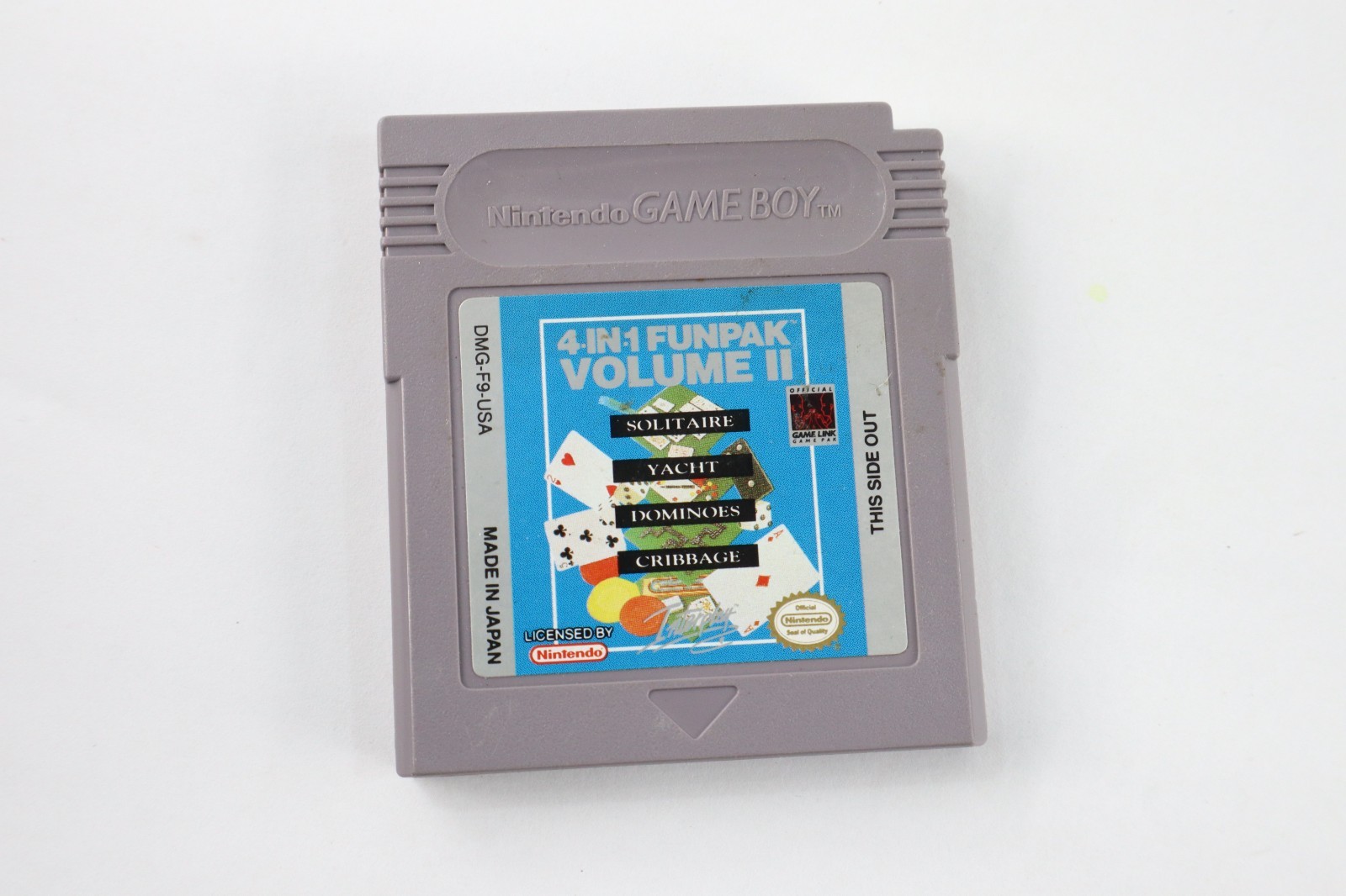 4 In 1 Funpak Volume II Nintendo Game Boy Free Ship