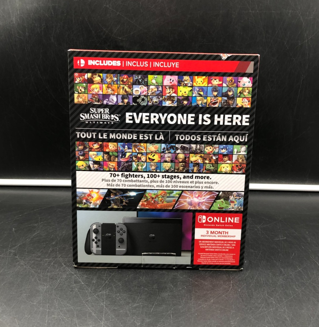 Nintendo Switch OLED Model – Super Smash Bros. Ultimate Edition Console in Box