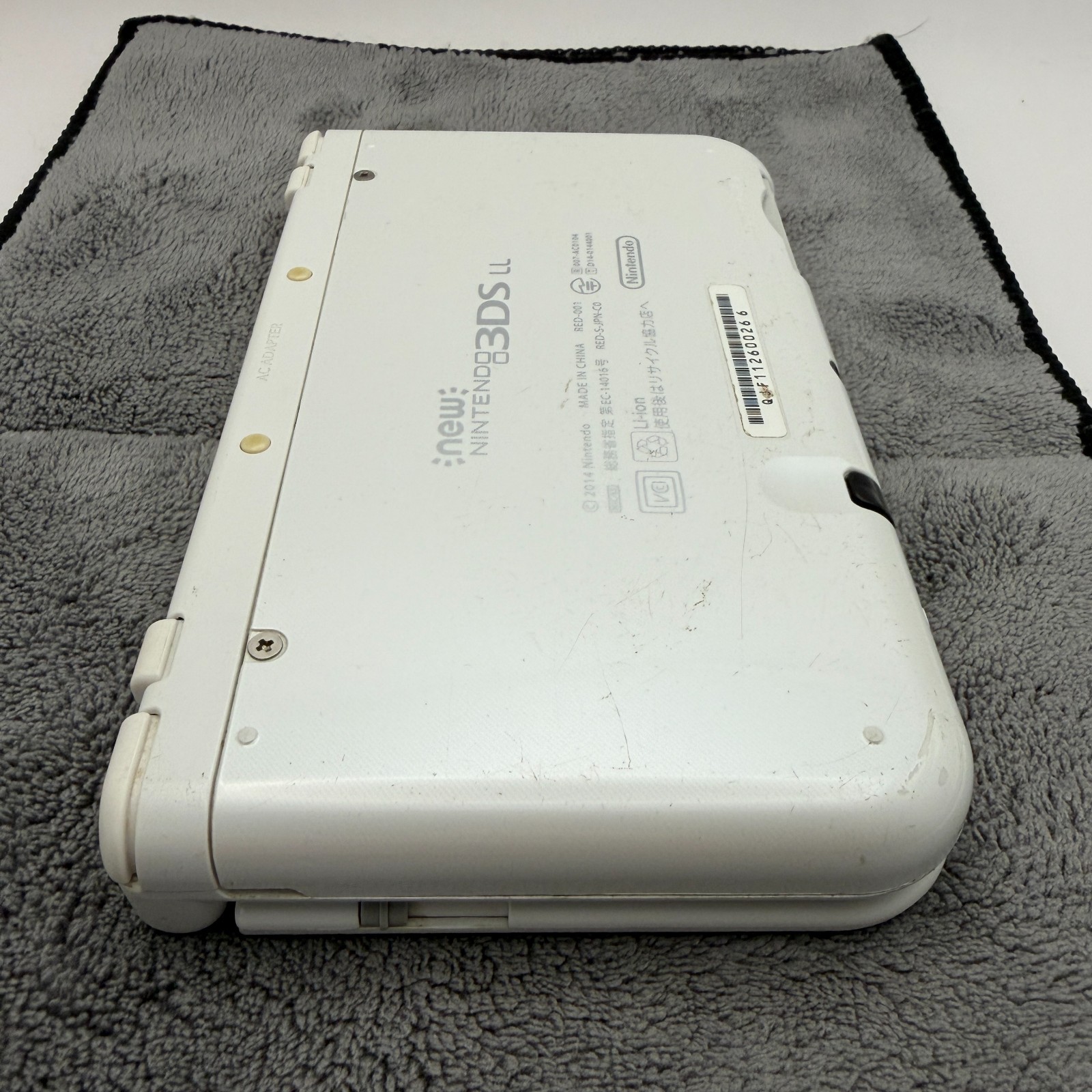 【Excellent5】Dual IPS NEW Nintendo – white rare 3DS LL XL Gmae Console From Japan