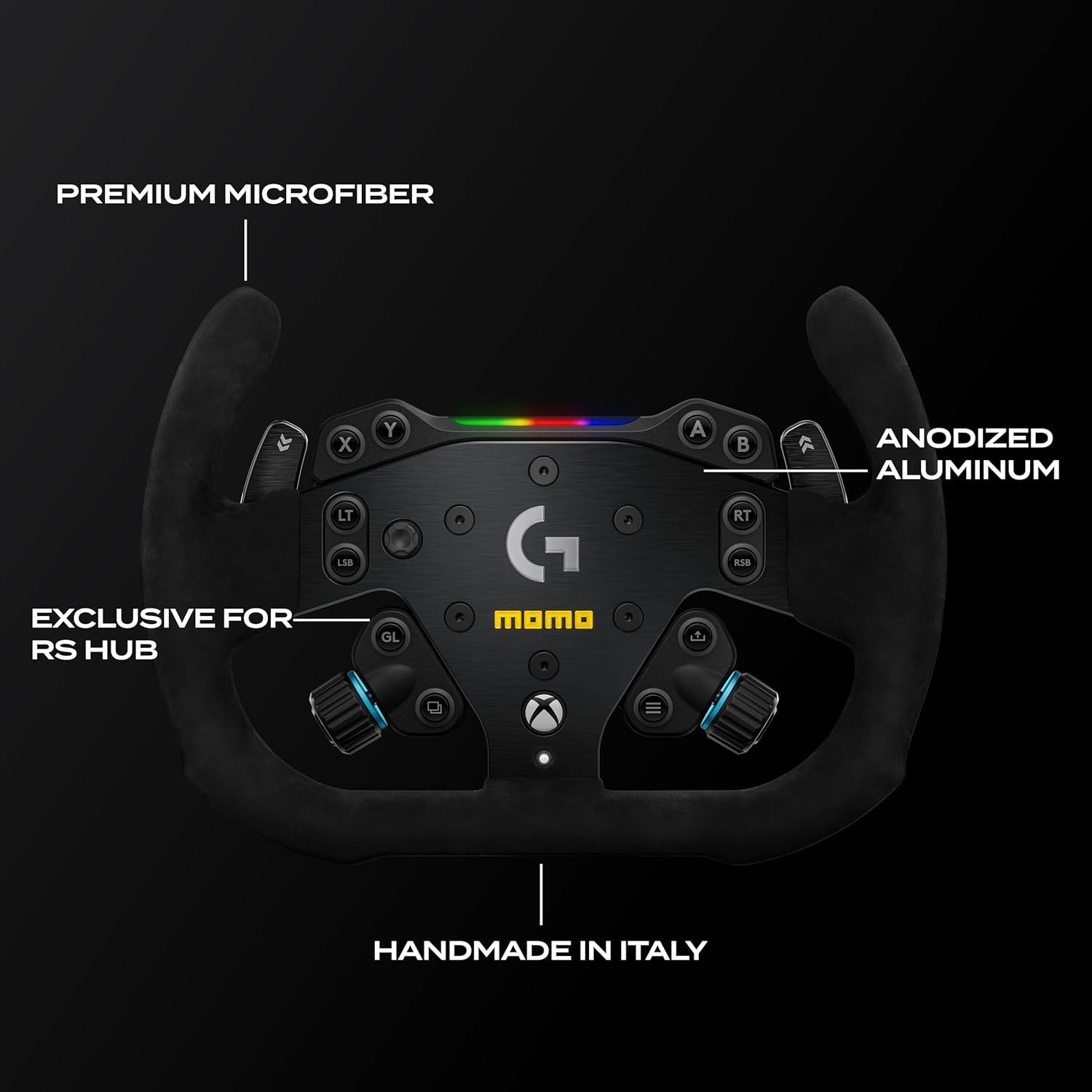 MOMO SIM GT-Racer 290 Gaming Racing Wheel, RS Wheel Hub Required – VLOGSIMGTR290