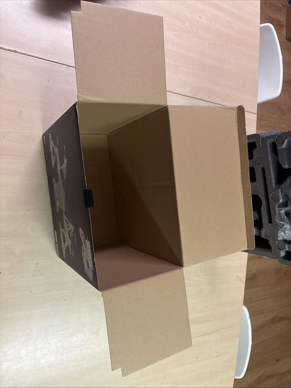MARVEL VS. CAPCOM INFINITE COLLECTORS EDITION BOX/STYROFOAM ONLY-NO FIGURES/GAME