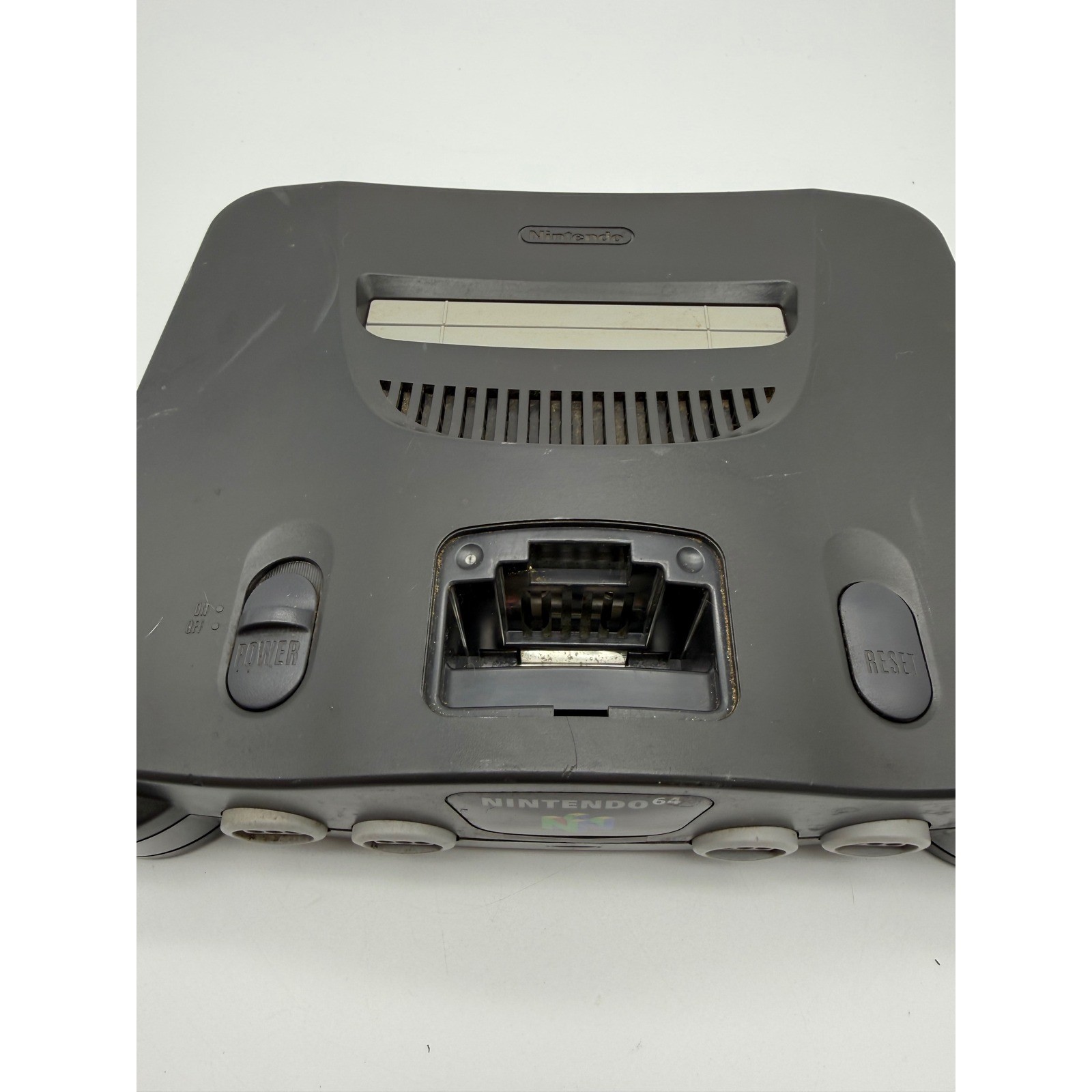Nintendo 64 N64 Console NUS-001 Expansion Pak Atomic Purple Bundle- Tested