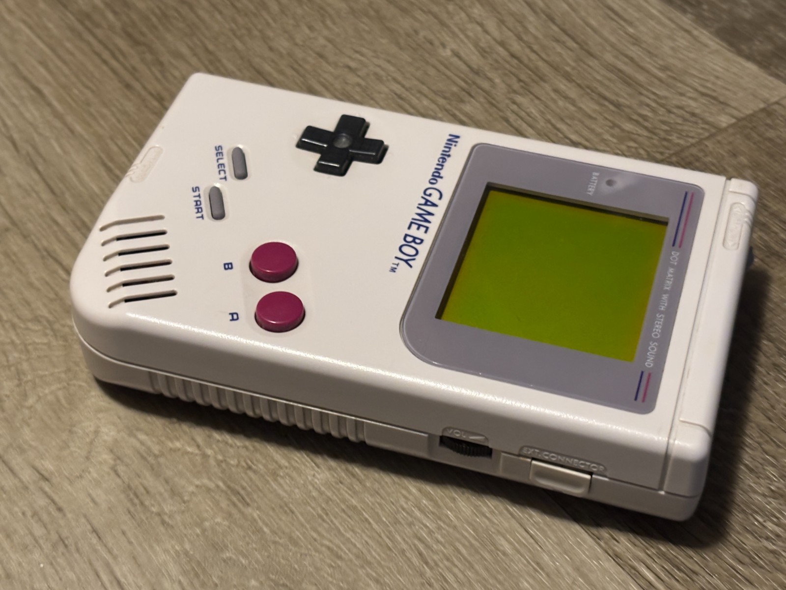Nintendo Game Boy Original Handheld Gray Console System Good Shape Works Great
