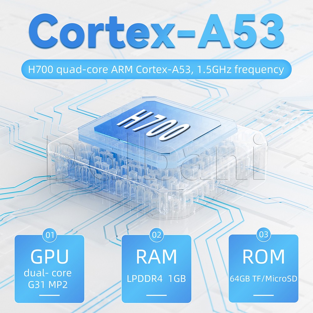 RG35XX Plus 2024 Anbernic White Retro Game Console 3300mAh Linux System