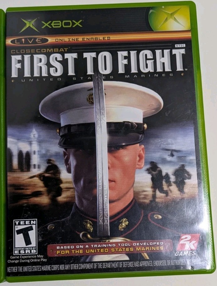 Ghost Recon Advanced Warfighter & First to Fight (Microsoft Xbox) 2 Game Lot CIB