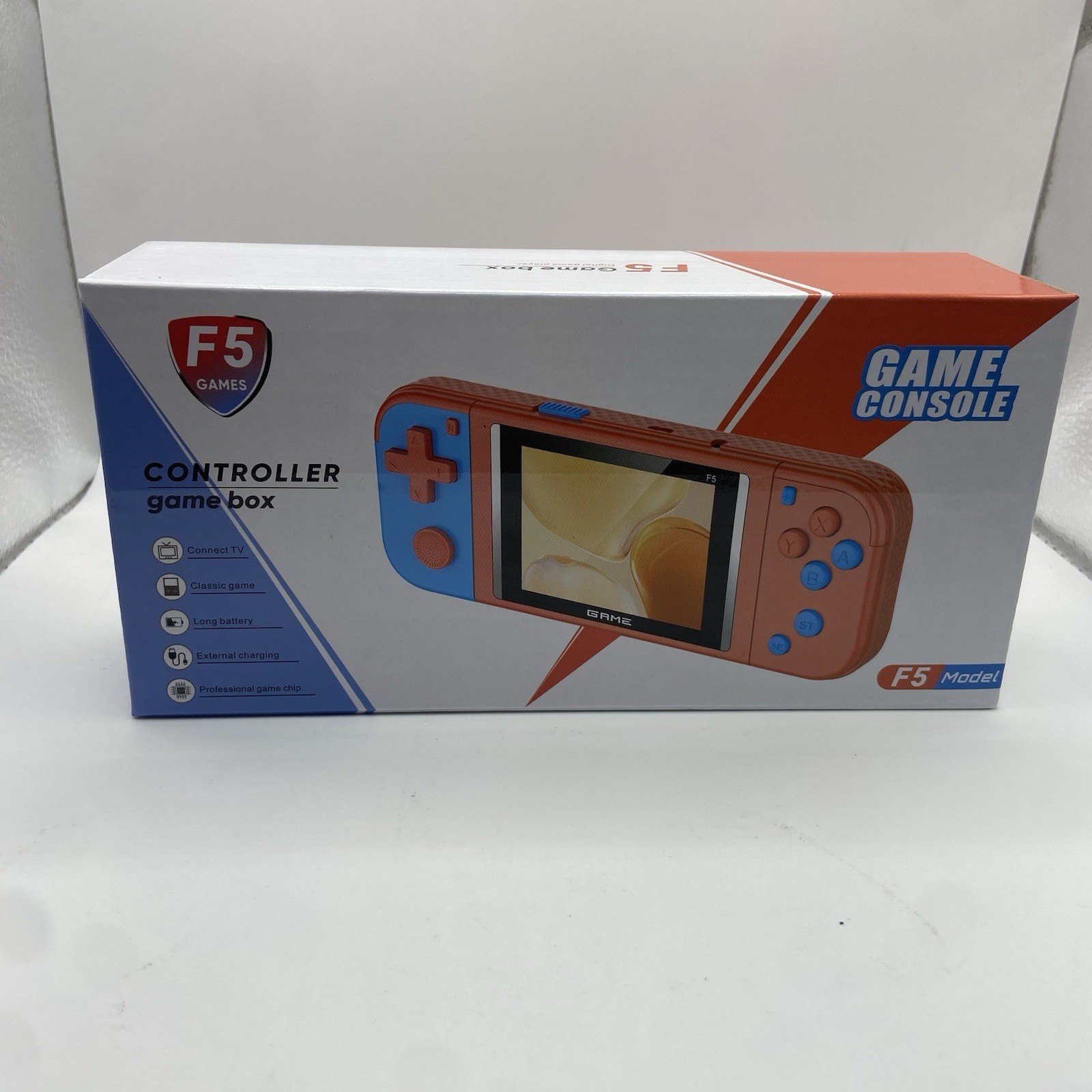 F5 Games Controller Game Box Game Console 620 Games With Rechargeable Batteries