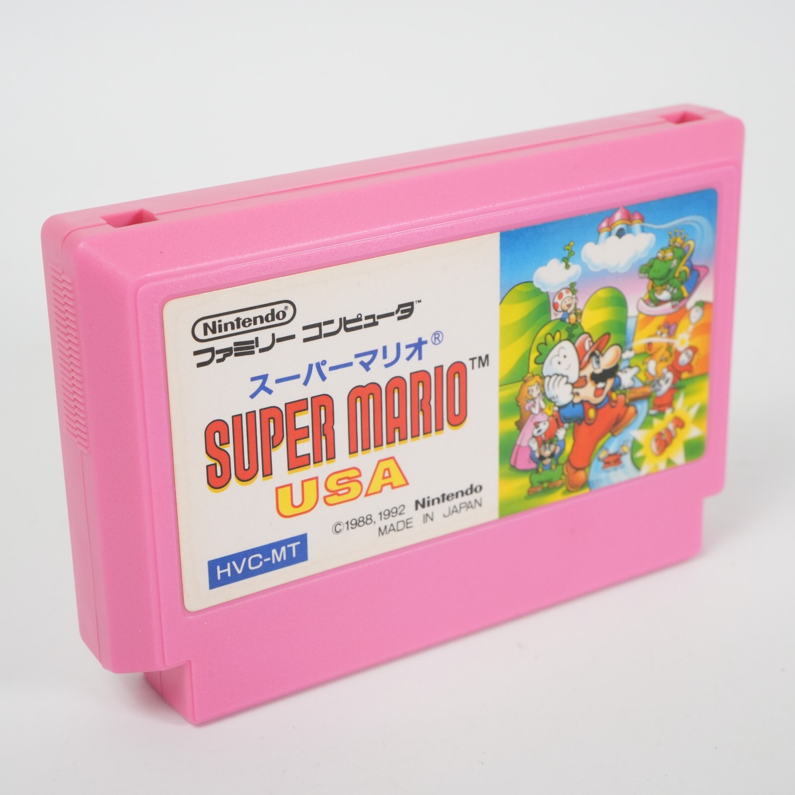Nintendo Famicom SUPER MARIO USA FC NES Cassette HVC-MT from JAPAN