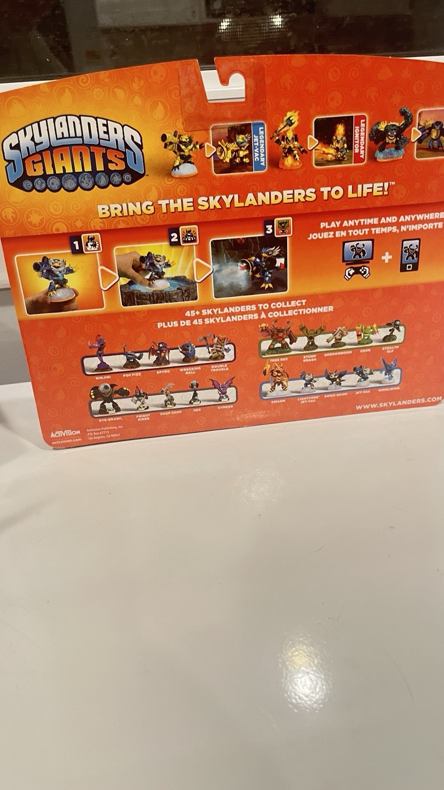 Activision Skylanders Giants Legendary Triple Pack Ignitor Slam Bam Jet-Vac