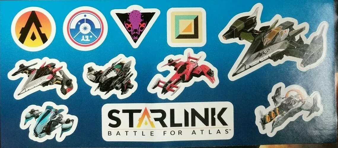 Starling Battle For Atlas Stickers – Set of 10 (FREE SHIPPING)