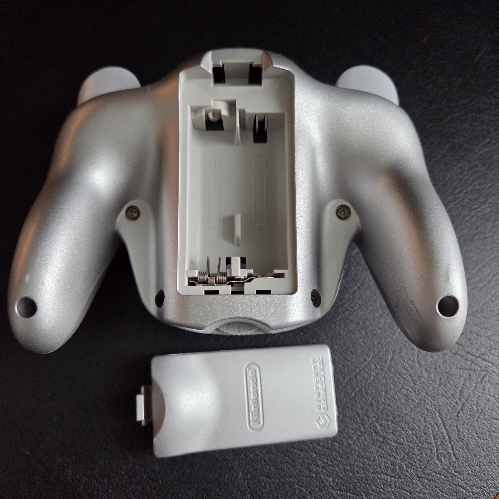 Nintendo Gamecube Wavebird Controller DOL-004 Receiver DOL-005 Silver TESTED OEM