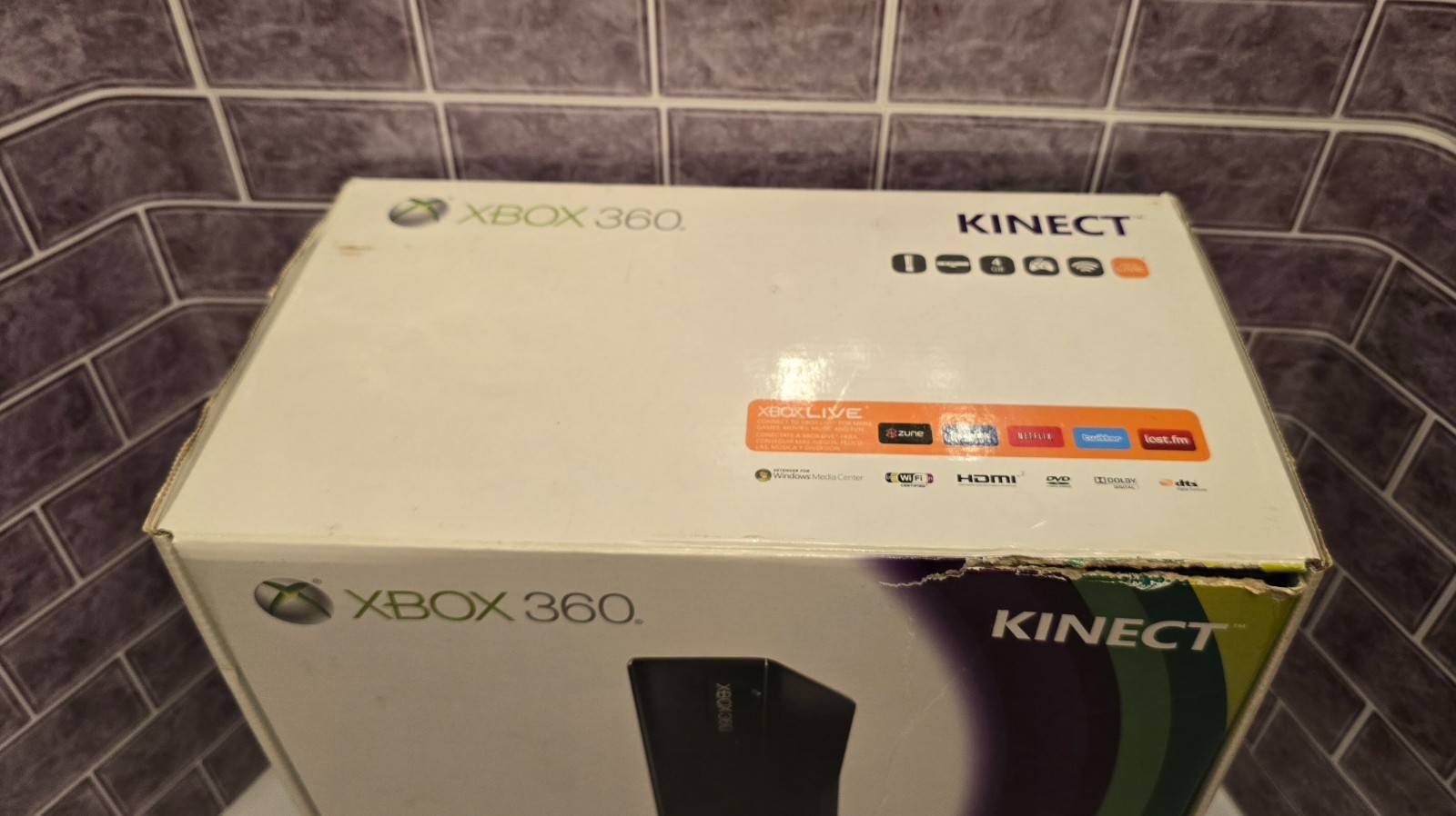 XBOX 360 4GB Kinect NEW GAME CIB *Tested & Works*