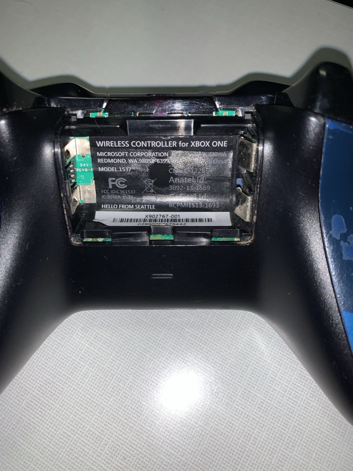 Microsoft Xbox One Wireless Controller Midnight Forces Blue Camo Tested 1537